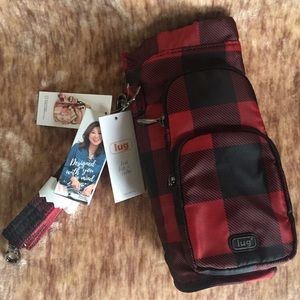 Lug Huggie Buffalo Check Red ❤️